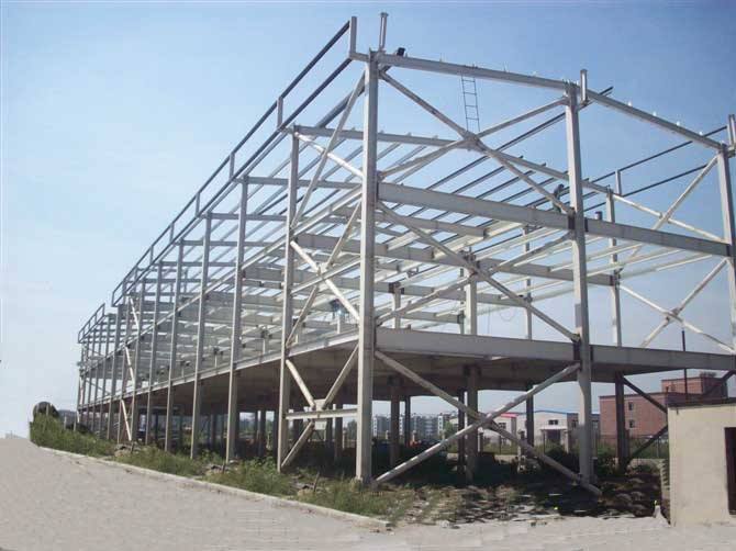 河东网架加工之眼跳岩对管桁架的影响